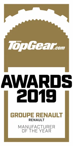Le groupe Renault élu "Consctructeur de l'Année" par TopGear.com